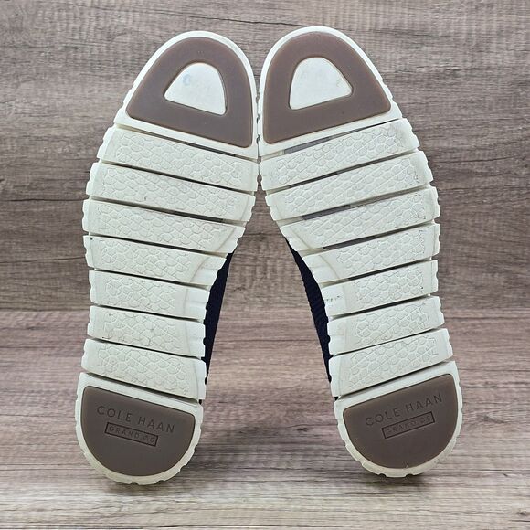 Cole Haan Zerogrand Men's Sz 8.5M Blue Stitchlite Wingtip Oxford Shoes (C24947) - Picture 7 of 9